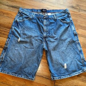 Levi's Strauss Signature Distressed Shorts Sz 42